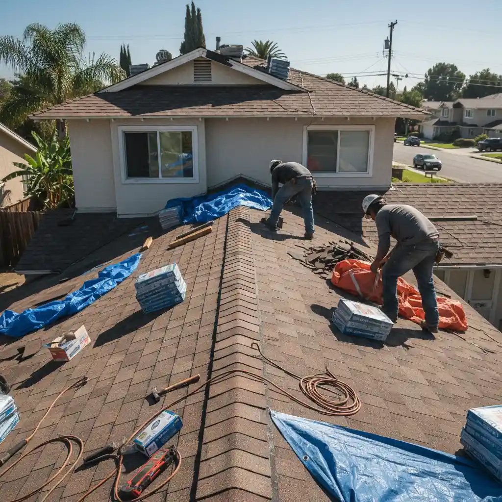 Roof Leak Repair in La Mirada, CA in La Mirada, CA