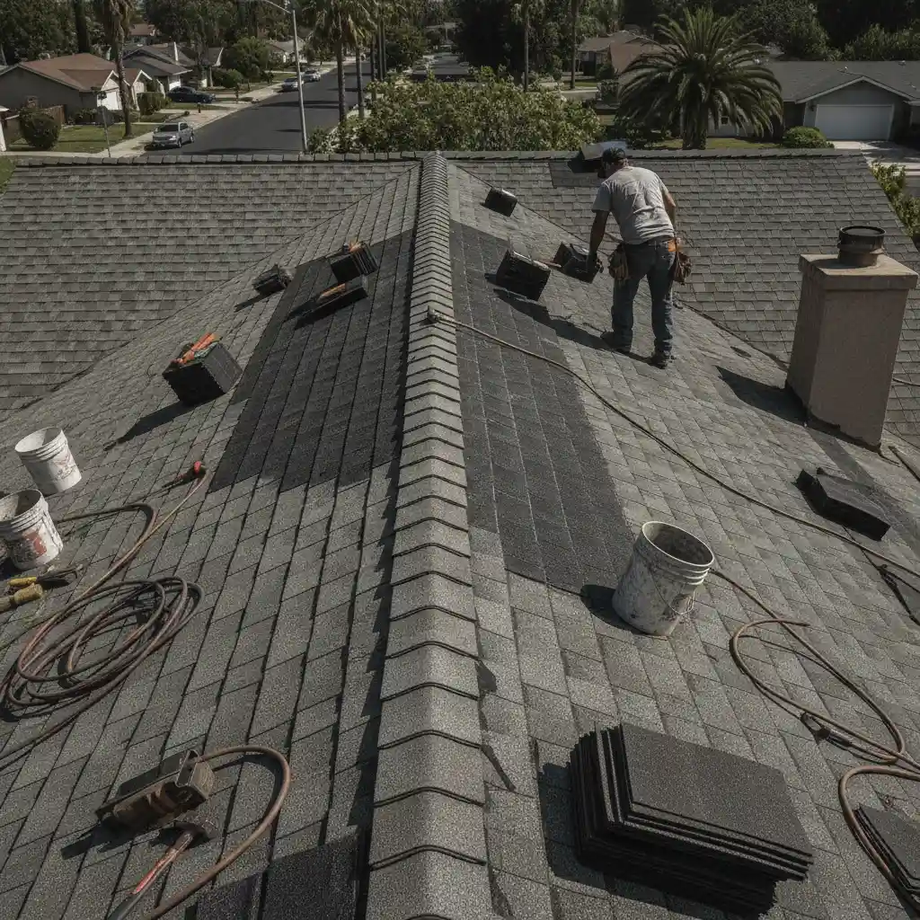 Shingle Repair in La Mirada, CA in La Mirada, CA